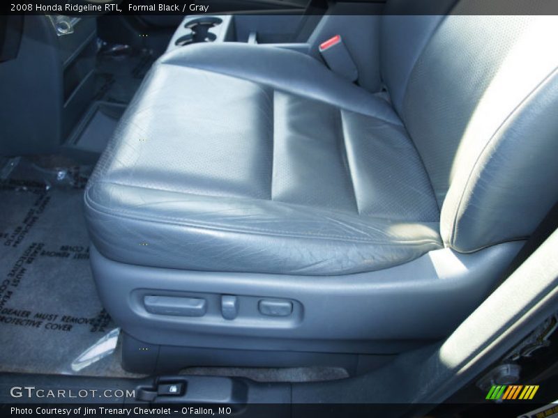 Formal Black / Gray 2008 Honda Ridgeline RTL