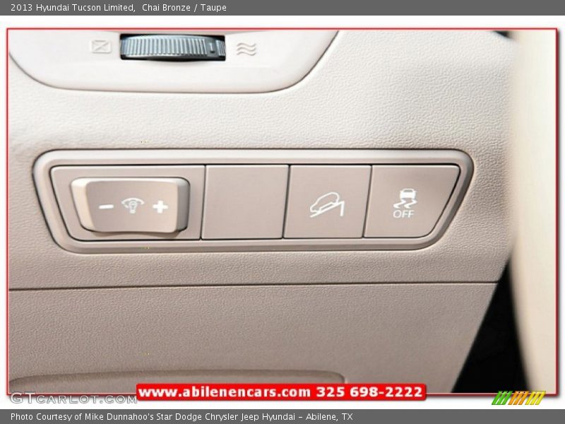 Chai Bronze / Taupe 2013 Hyundai Tucson Limited