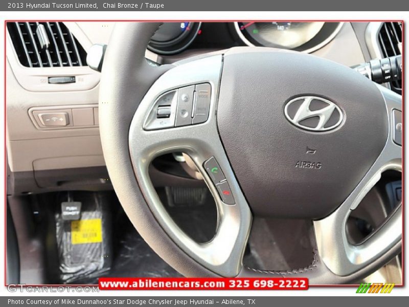 Chai Bronze / Taupe 2013 Hyundai Tucson Limited