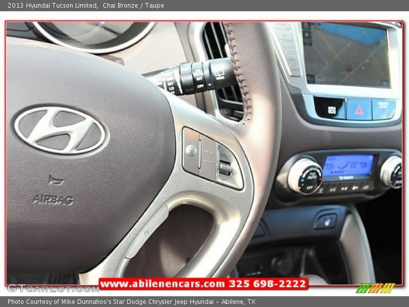 Chai Bronze / Taupe 2013 Hyundai Tucson Limited