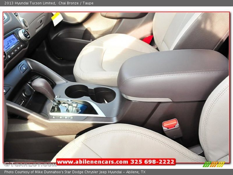 Chai Bronze / Taupe 2013 Hyundai Tucson Limited