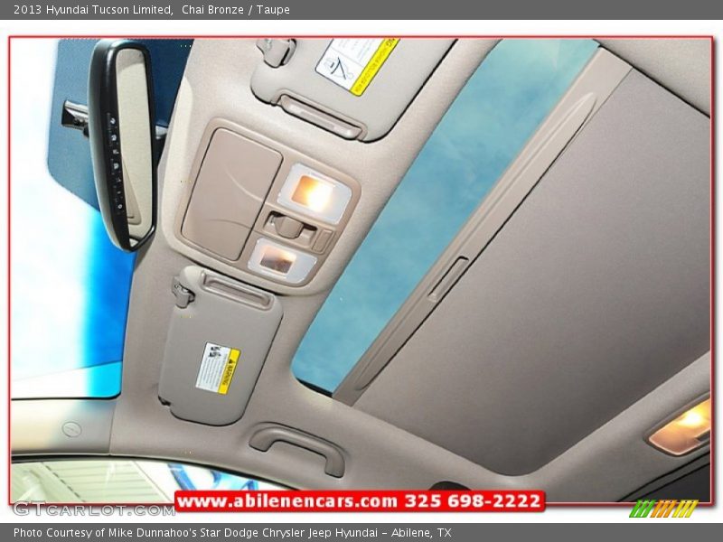 Chai Bronze / Taupe 2013 Hyundai Tucson Limited