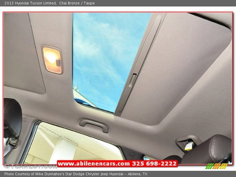 Chai Bronze / Taupe 2013 Hyundai Tucson Limited