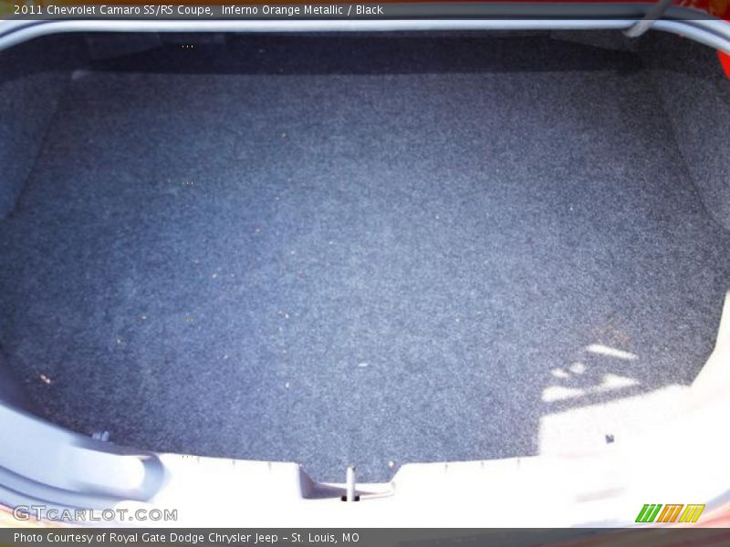 Inferno Orange Metallic / Black 2011 Chevrolet Camaro SS/RS Coupe