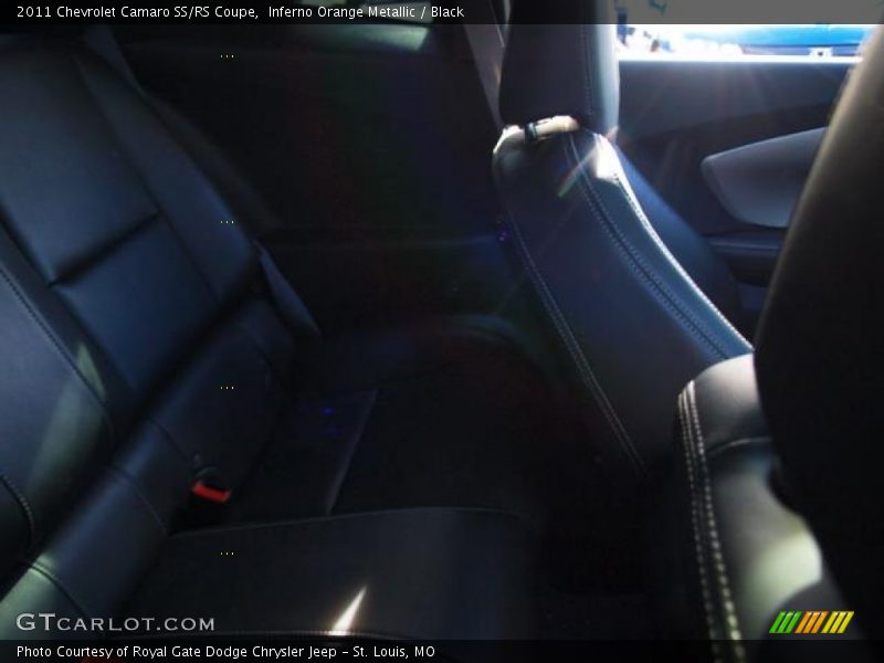 Inferno Orange Metallic / Black 2011 Chevrolet Camaro SS/RS Coupe