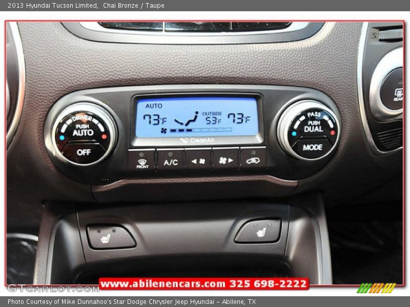 Chai Bronze / Taupe 2013 Hyundai Tucson Limited