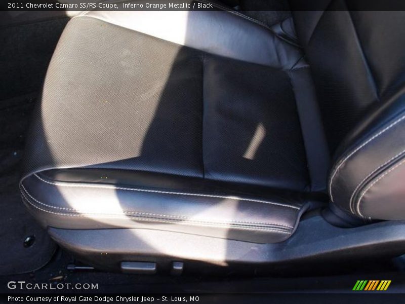 Inferno Orange Metallic / Black 2011 Chevrolet Camaro SS/RS Coupe