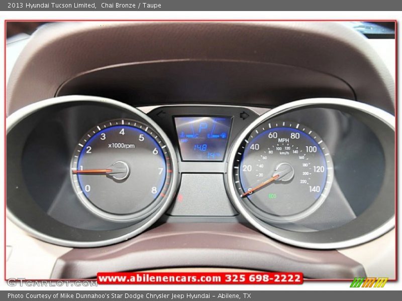 Chai Bronze / Taupe 2013 Hyundai Tucson Limited