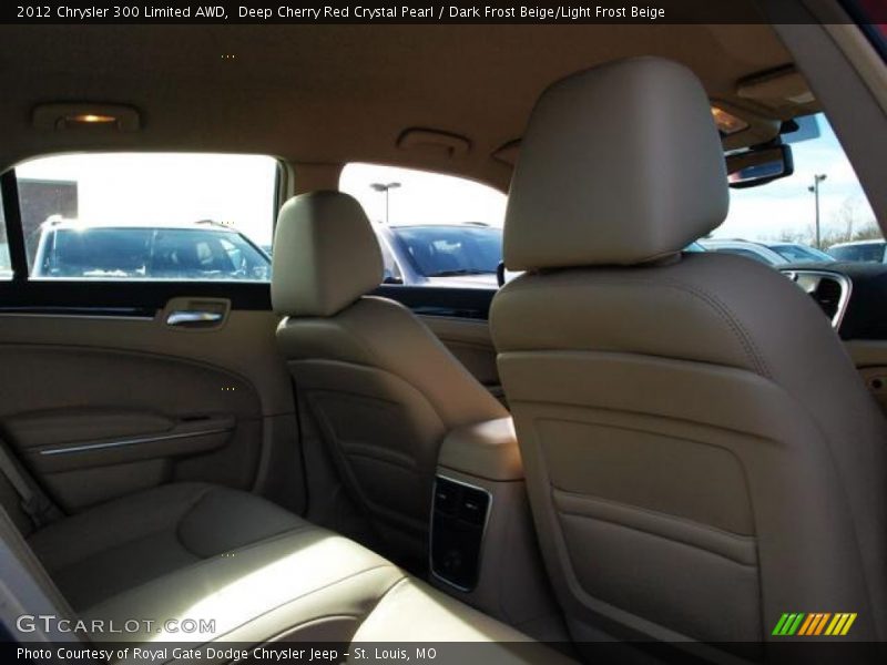 Deep Cherry Red Crystal Pearl / Dark Frost Beige/Light Frost Beige 2012 Chrysler 300 Limited AWD