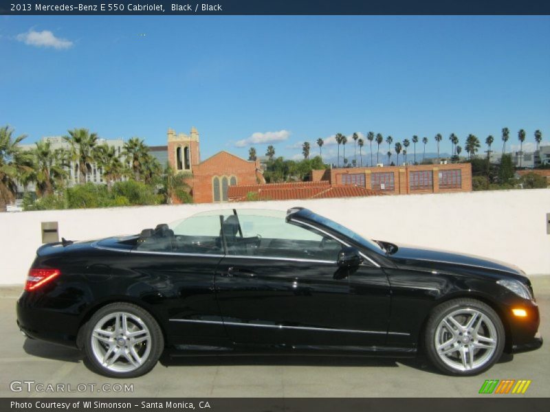  2013 E 550 Cabriolet Black