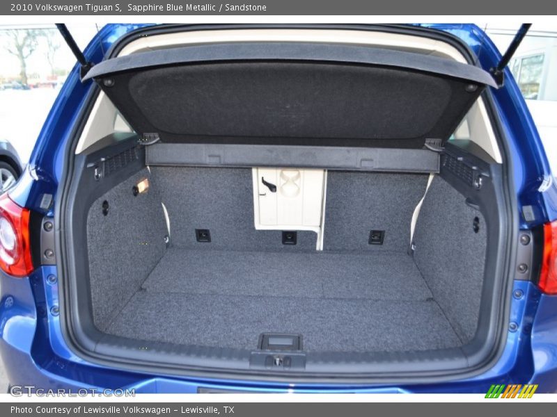 Sapphire Blue Metallic / Sandstone 2010 Volkswagen Tiguan S