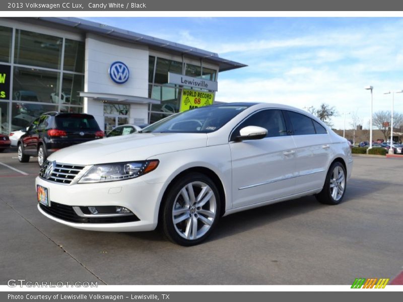 Candy White / Black 2013 Volkswagen CC Lux