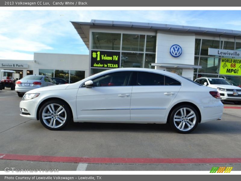 Candy White / Black 2013 Volkswagen CC Lux