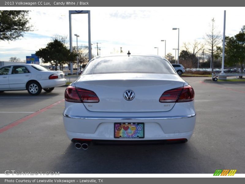 Candy White / Black 2013 Volkswagen CC Lux
