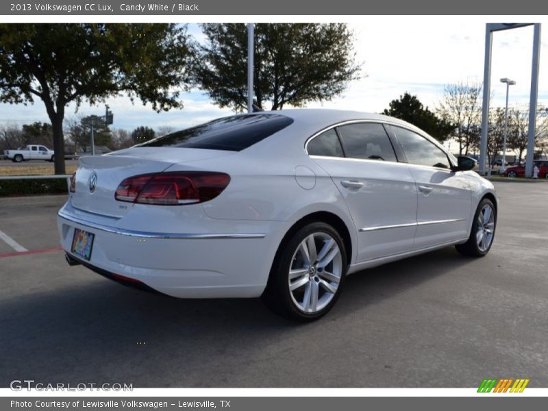 Candy White / Black 2013 Volkswagen CC Lux
