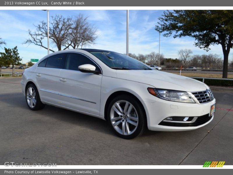 Candy White / Black 2013 Volkswagen CC Lux