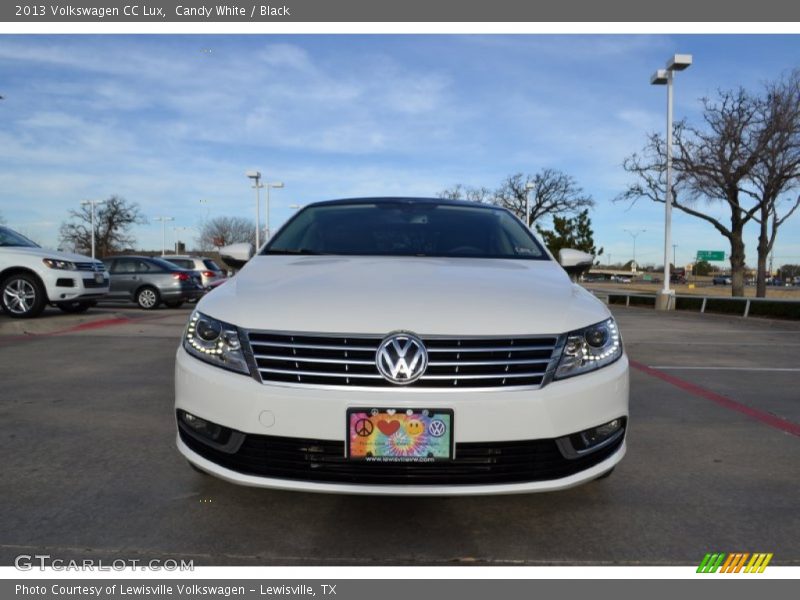 Candy White / Black 2013 Volkswagen CC Lux