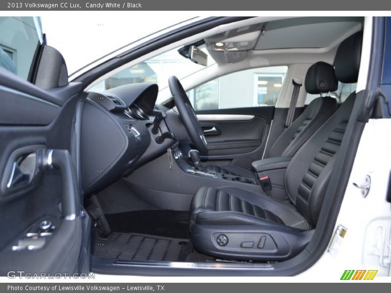 Candy White / Black 2013 Volkswagen CC Lux