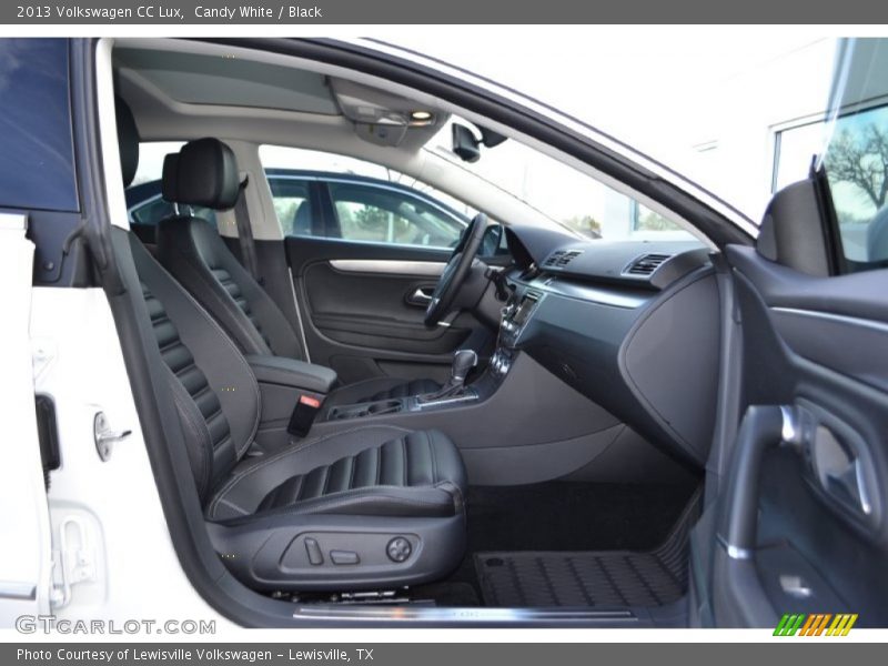 Candy White / Black 2013 Volkswagen CC Lux
