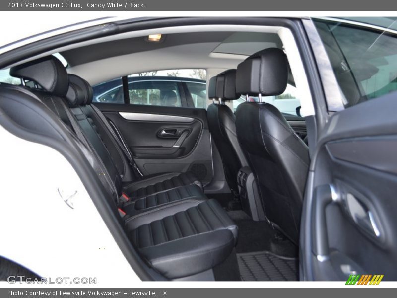 Candy White / Black 2013 Volkswagen CC Lux