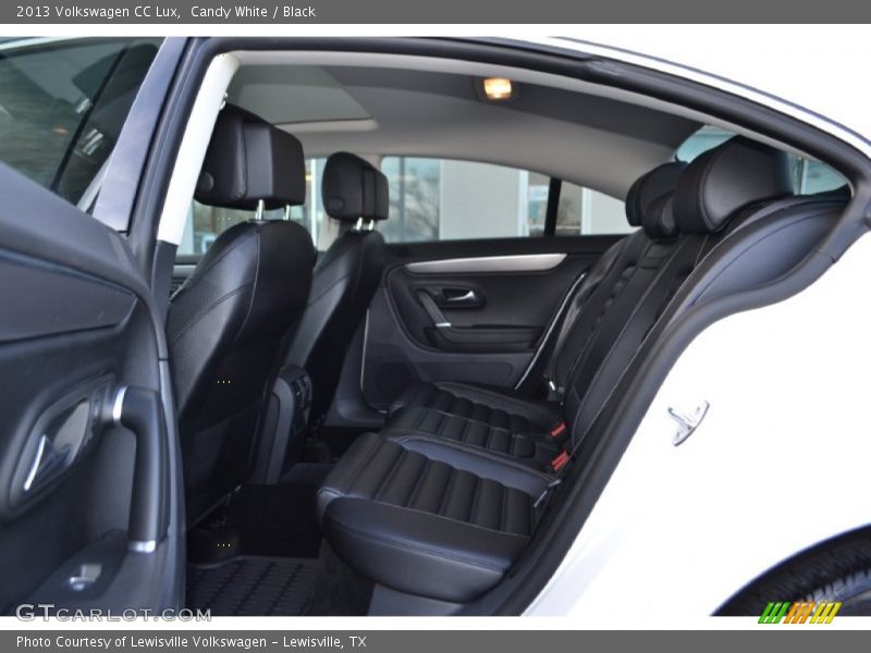 Candy White / Black 2013 Volkswagen CC Lux