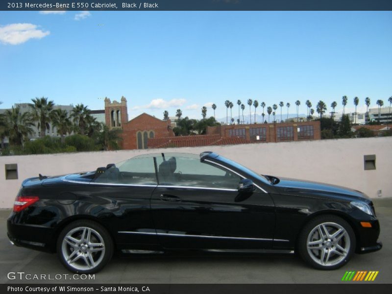  2013 E 550 Cabriolet Black