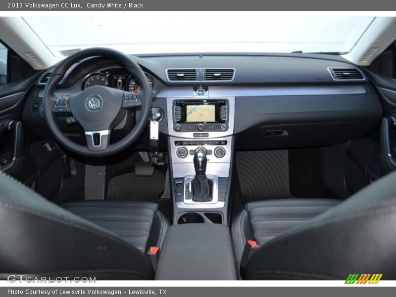 Candy White / Black 2013 Volkswagen CC Lux