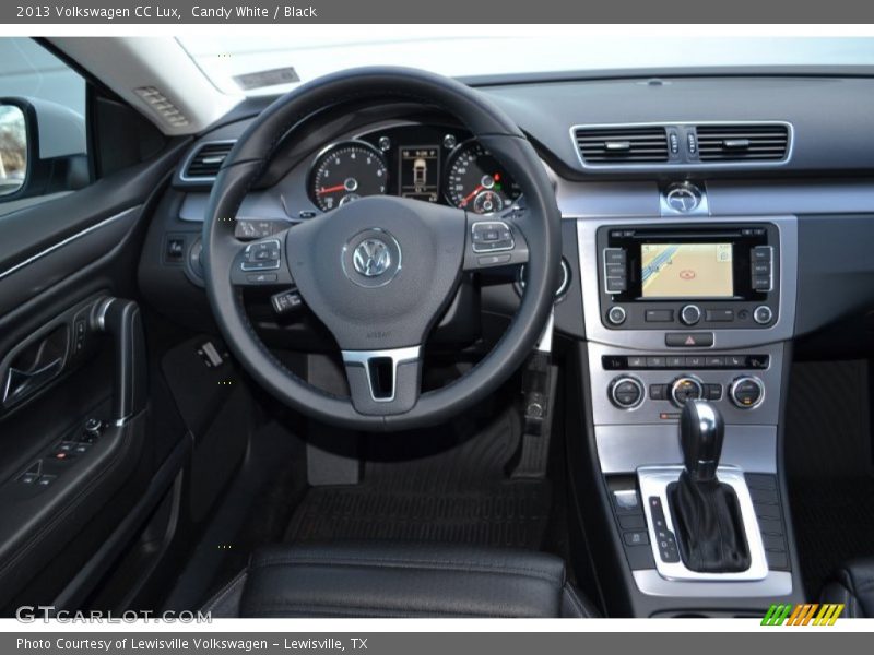 Candy White / Black 2013 Volkswagen CC Lux