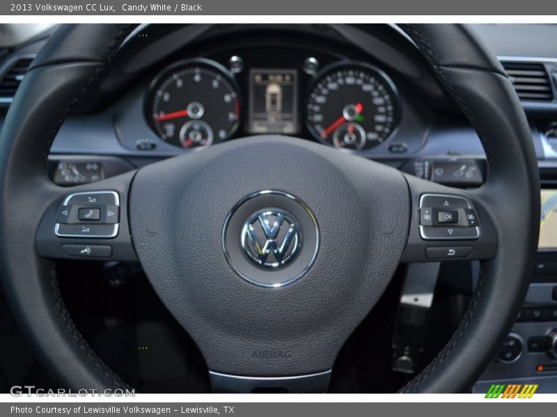 Candy White / Black 2013 Volkswagen CC Lux