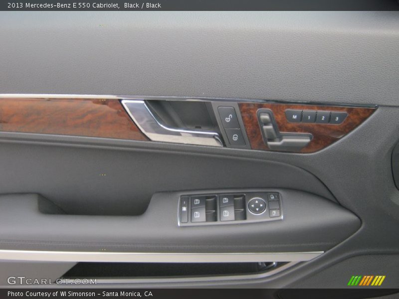 Controls of 2013 E 550 Cabriolet