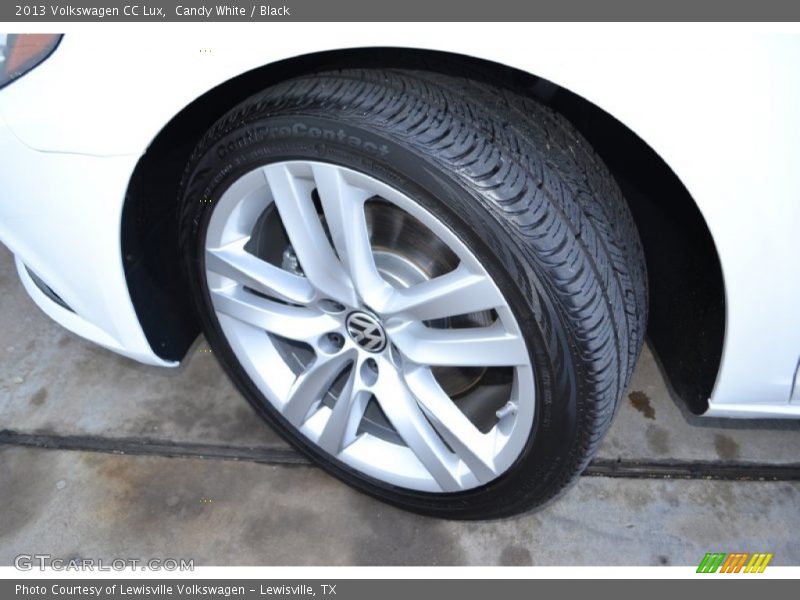 Candy White / Black 2013 Volkswagen CC Lux