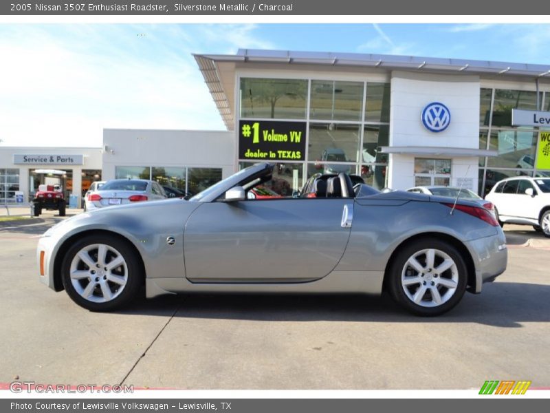 Silverstone Metallic / Charcoal 2005 Nissan 350Z Enthusiast Roadster
