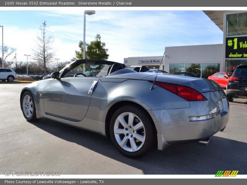 Silverstone Metallic / Charcoal 2005 Nissan 350Z Enthusiast Roadster