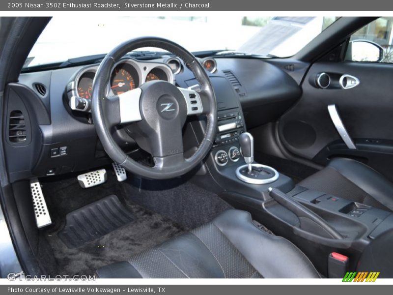 Charcoal Interior - 2005 350Z Enthusiast Roadster 