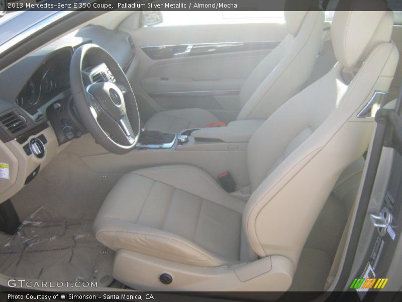 Palladium Silver Metallic / Almond/Mocha 2013 Mercedes-Benz E 350 Coupe