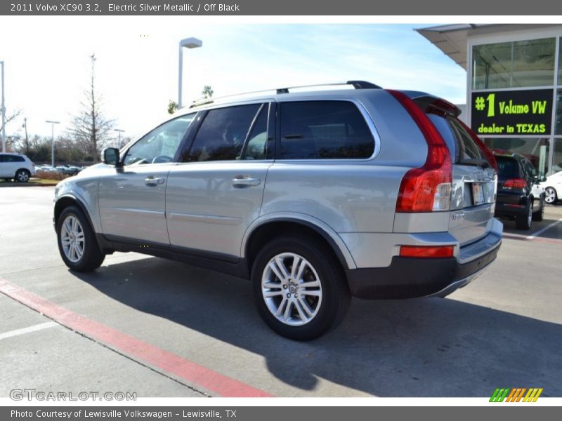 Electric Silver Metallic / Off Black 2011 Volvo XC90 3.2