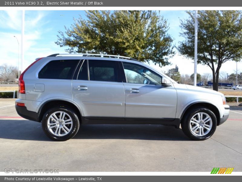 Electric Silver Metallic / Off Black 2011 Volvo XC90 3.2