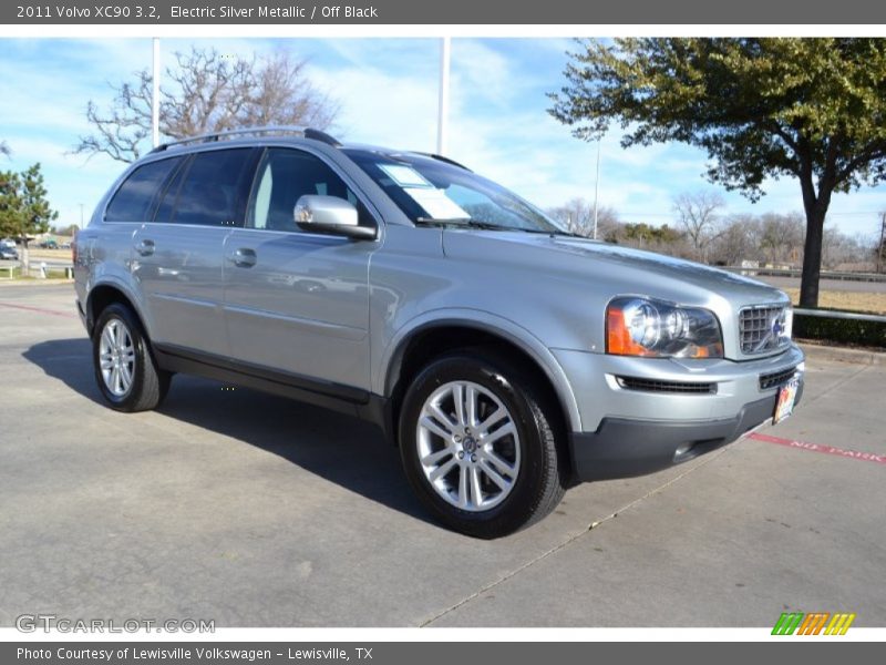 Electric Silver Metallic / Off Black 2011 Volvo XC90 3.2
