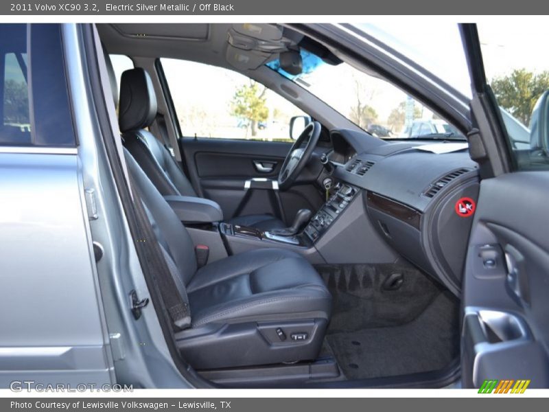 Electric Silver Metallic / Off Black 2011 Volvo XC90 3.2
