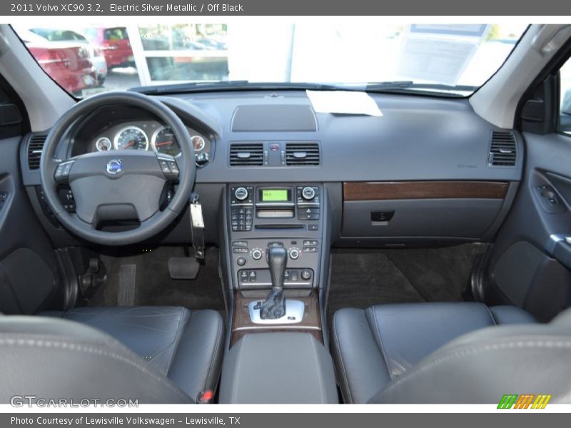 Electric Silver Metallic / Off Black 2011 Volvo XC90 3.2