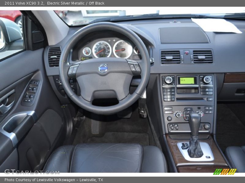 Electric Silver Metallic / Off Black 2011 Volvo XC90 3.2