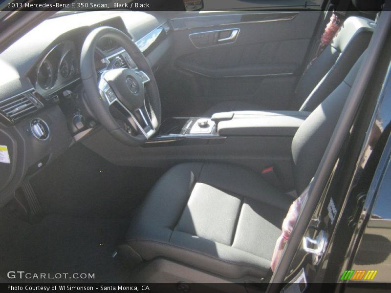 Black / Black 2013 Mercedes-Benz E 350 Sedan