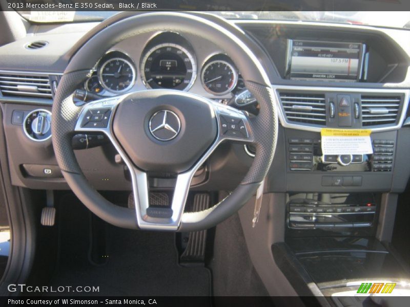 Black / Black 2013 Mercedes-Benz E 350 Sedan