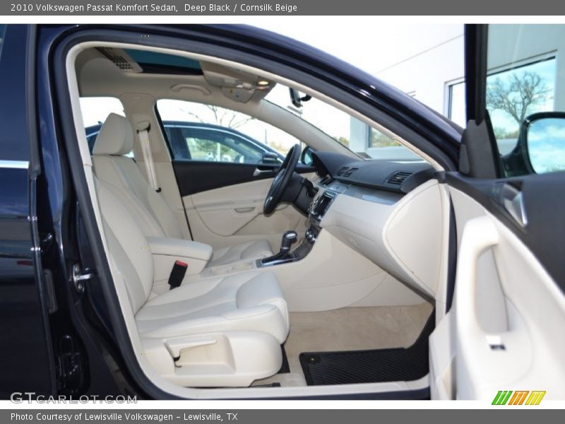 Deep Black / Cornsilk Beige 2010 Volkswagen Passat Komfort Sedan