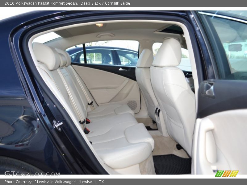 Deep Black / Cornsilk Beige 2010 Volkswagen Passat Komfort Sedan