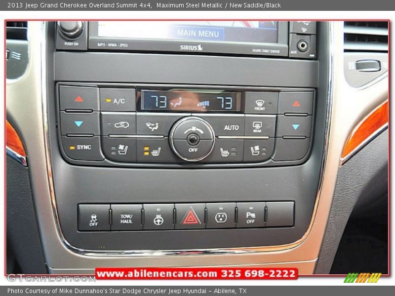 Maximum Steel Metallic / New Saddle/Black 2013 Jeep Grand Cherokee Overland Summit 4x4