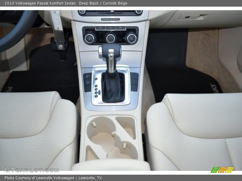 Deep Black / Cornsilk Beige 2010 Volkswagen Passat Komfort Sedan