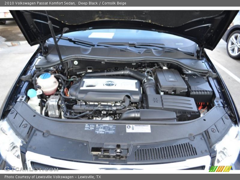 Deep Black / Cornsilk Beige 2010 Volkswagen Passat Komfort Sedan
