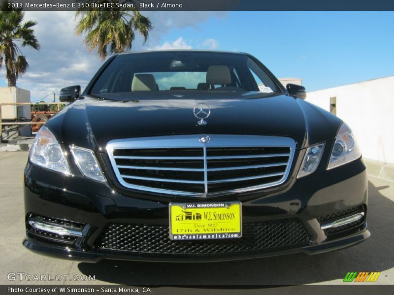 Black / Almond 2013 Mercedes-Benz E 350 BlueTEC Sedan