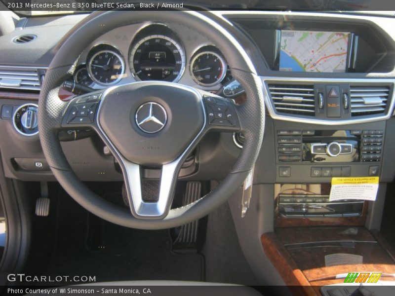 Black / Almond 2013 Mercedes-Benz E 350 BlueTEC Sedan
